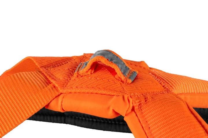 Non-stop Dogwear Freemotion Harness 5.0 Size 6 Black/Orange Non-stop Dogwear
