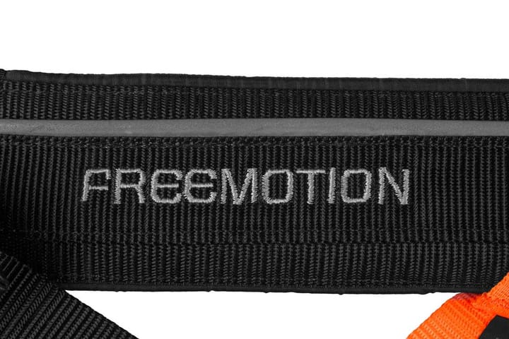 Non-stop Dogwear Freemotion Harness 5.0 Size 6 Black/Orange Non-stop Dogwear