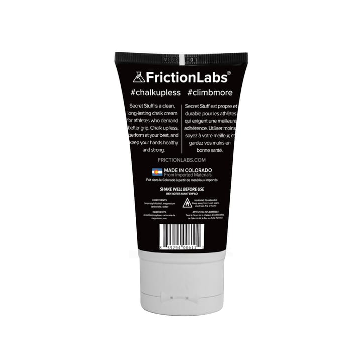Friction Labs Secret Stuff Tube Liquid Chalk Cream 75ml  Black Friction Labs