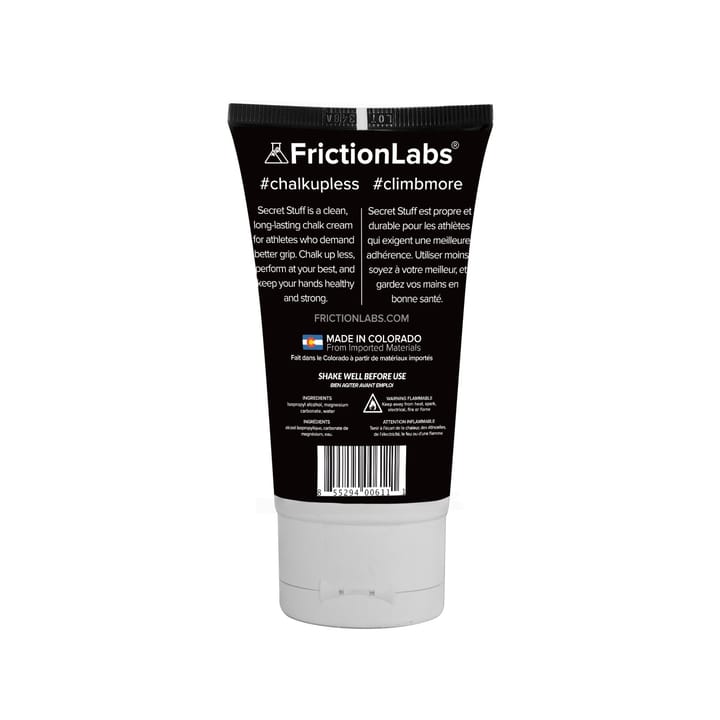 Friction Labs Secret Stuff Tube Liquid Chalk Cream 75ml  Black Friction Labs