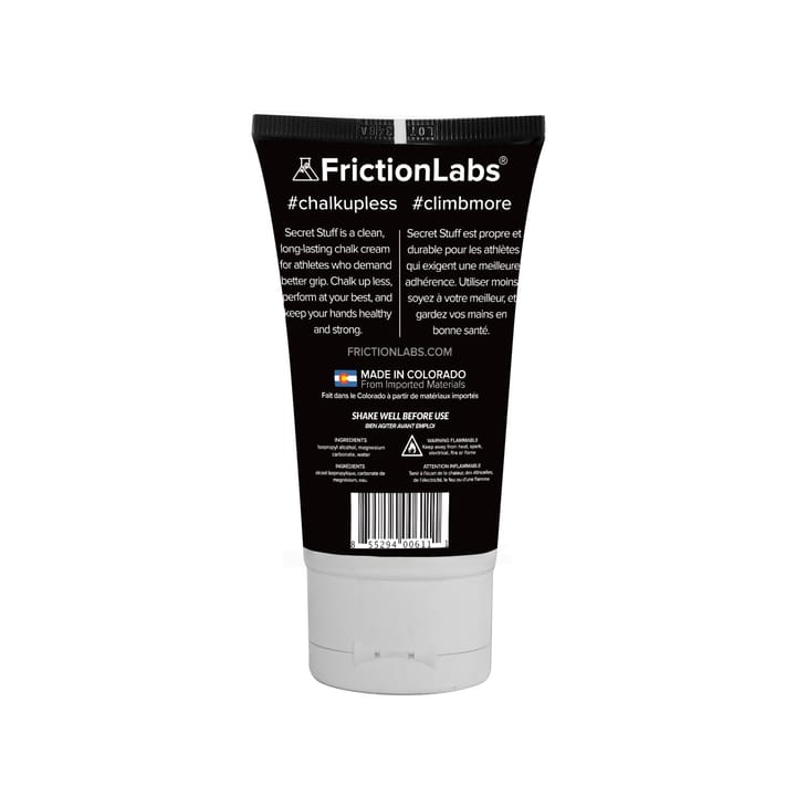 Friction Labs Secret Stuff Tube Liquid Chalk Cream 75ml  Black Friction Labs