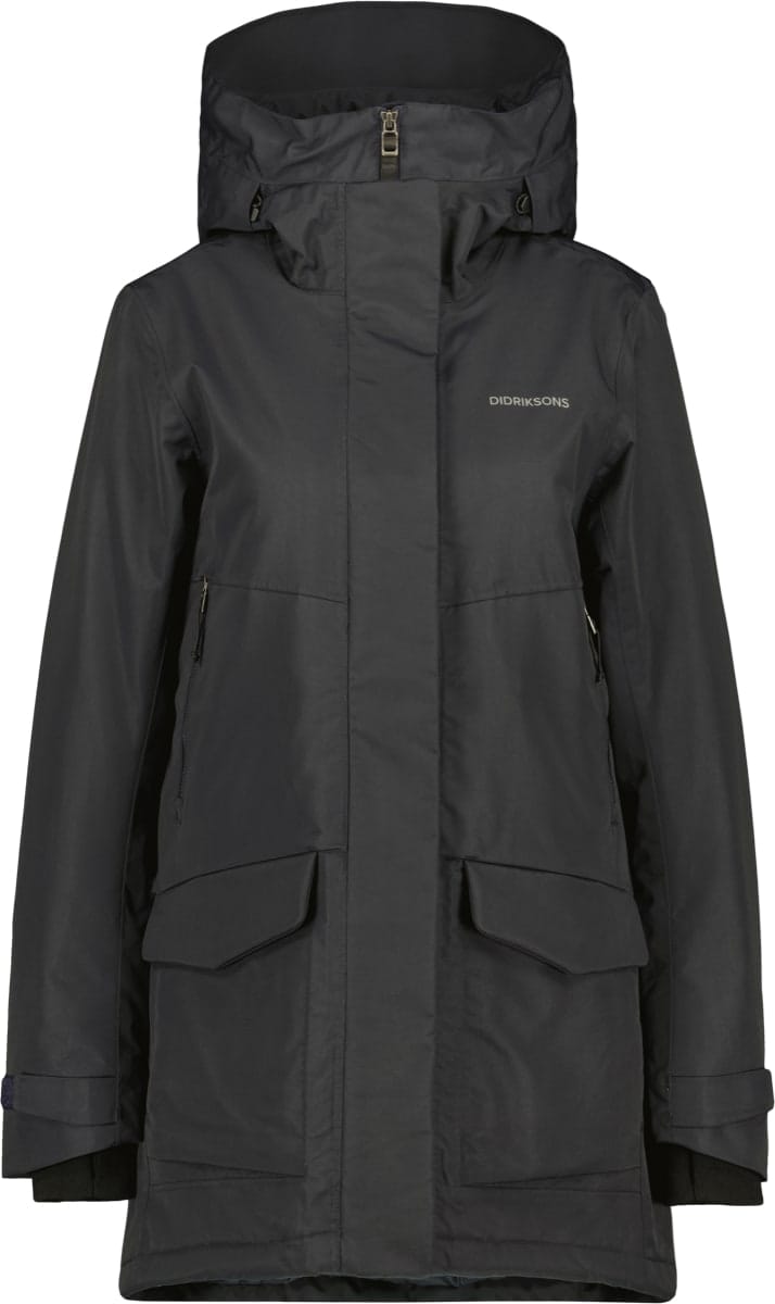 Didriksons Frida Wns Parka 7 Black Didriksons