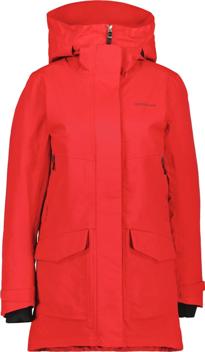 Didriksons Frida Wns Parka 7 Pomme Red Didriksons