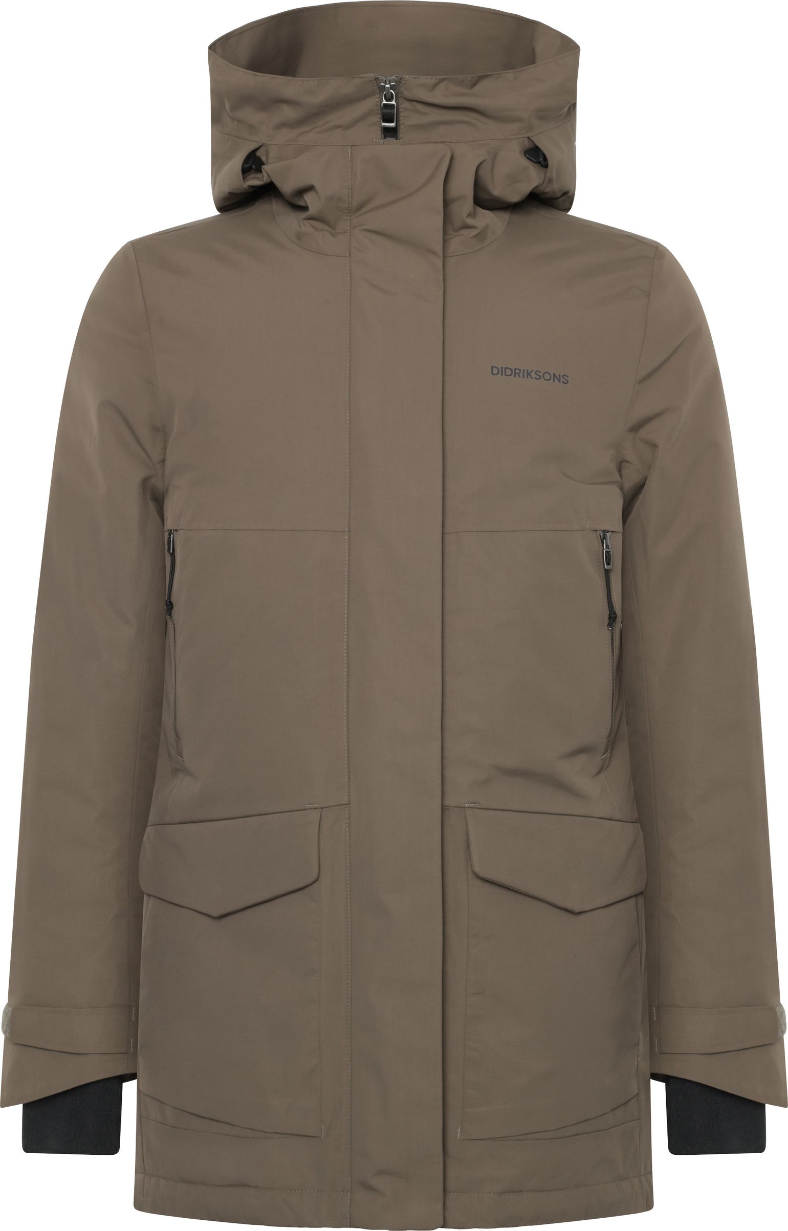 Didriksons Women's Frida Parka 7 Mocha Brown