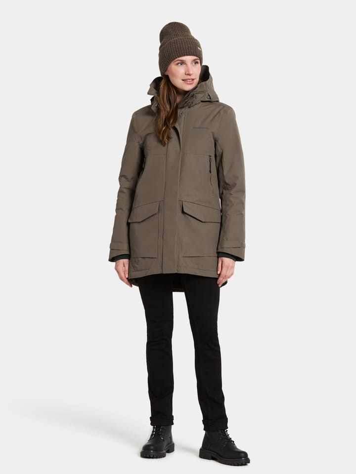 Didriksons Women's Frida Parka 7 Mocha Brown Didriksons Didriksons Women's Frida Parka 7 Mocha Brown Didriksons