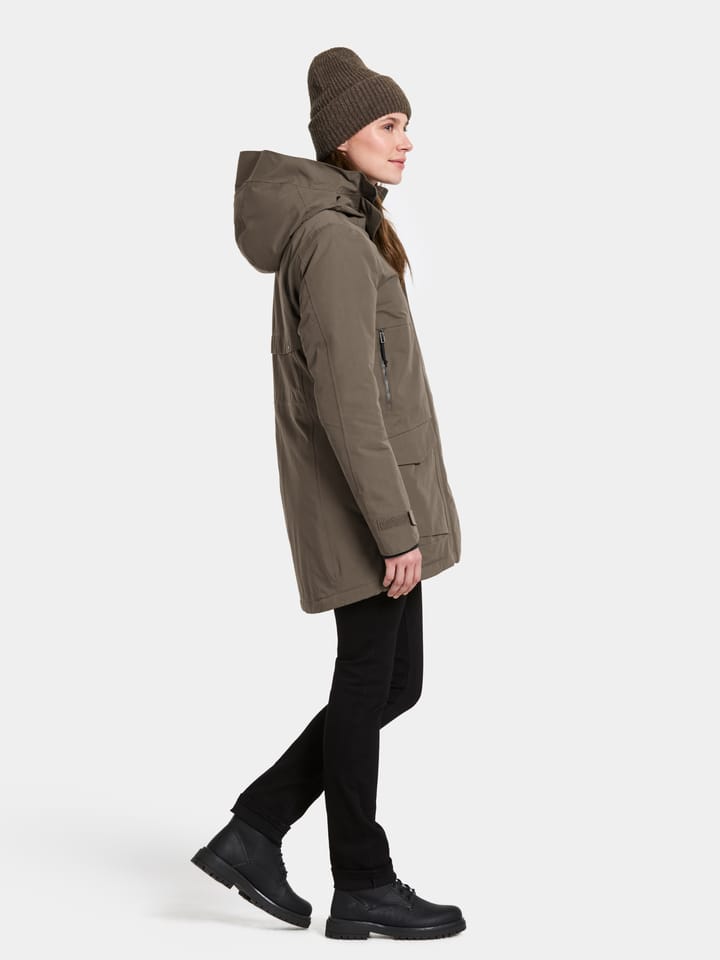 Didriksons Women's Frida Parka 7 Mocha Brown Didriksons