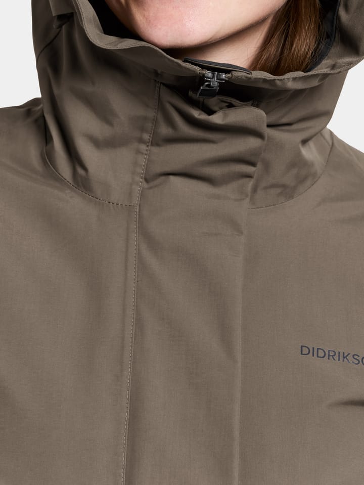 Didriksons Women's Frida Parka 7 Mocha Brown Didriksons
