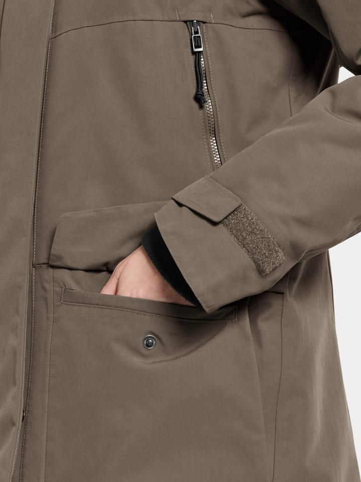 Didriksons Women's Frida Parka 7 Mocha Brown Didriksons Didriksons Women's Frida Parka 7 Mocha Brown Didriksons