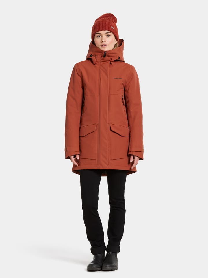 Didriksons Women's Frida Parka 7 Rust Didriksons Didriksons Women's Frida Parka 7 Rust Didriksons