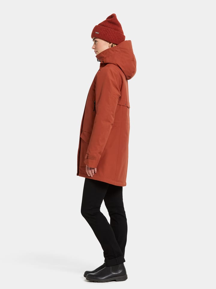 Didriksons Women's Frida Parka 7 Rust Didriksons