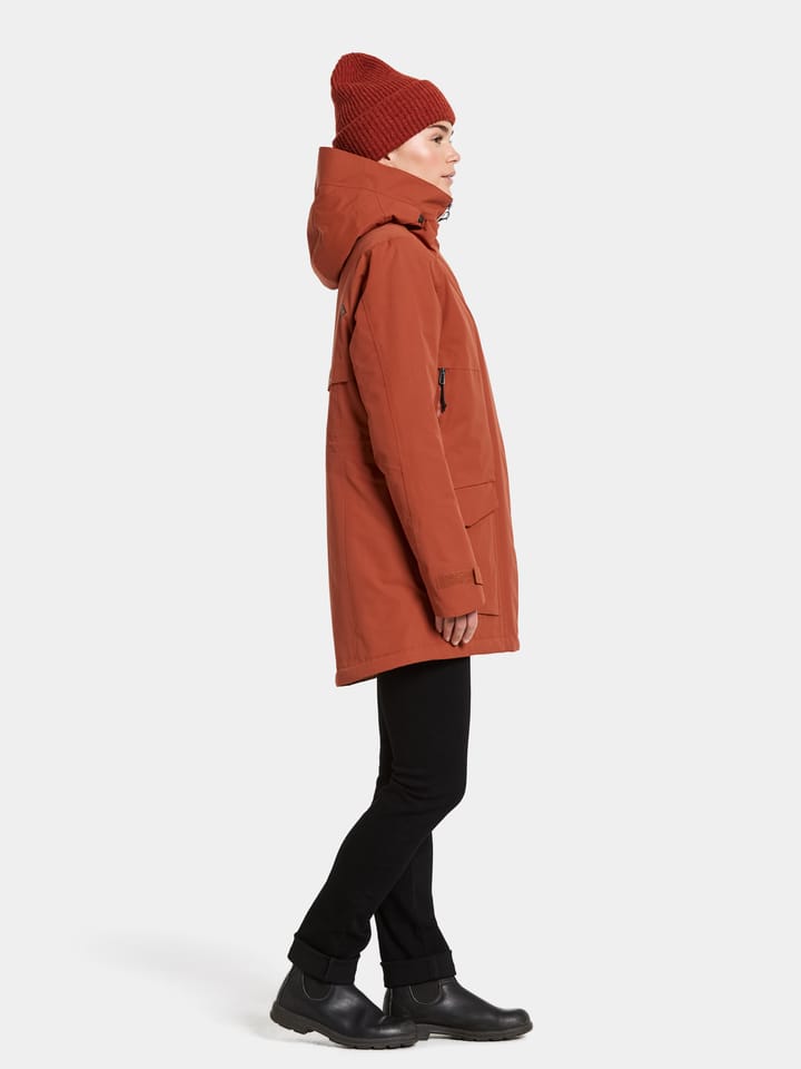 Didriksons Women's Frida Parka 7 Rust Didriksons