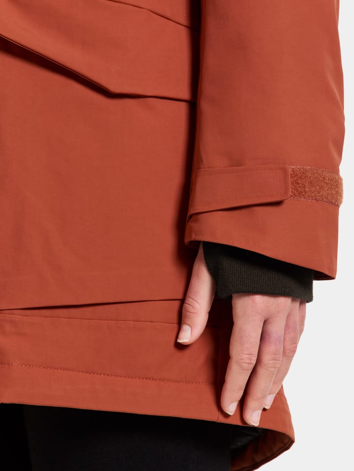 Didriksons Women's Frida Parka 7 Rust Didriksons Didriksons Women's Frida Parka 7 Rust Didriksons