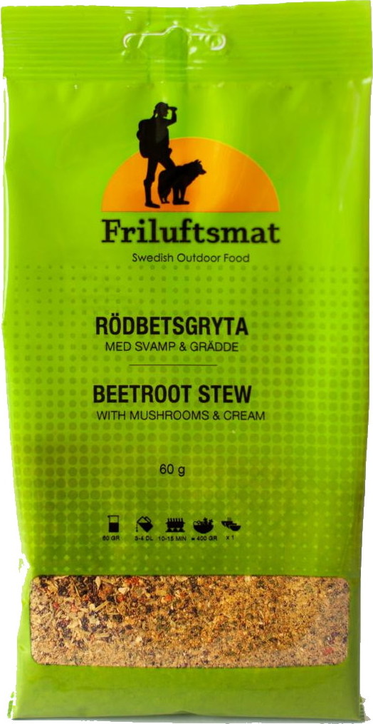 Friluftsmat Beetroot Stew With Mushroom & Cream Nocolour Friluftsmat 60GRAMS