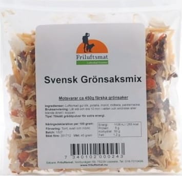 Vegetable Mix (Swedish) Friluftsmat