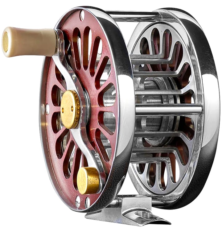 Frodin Flies Salar Burgundy Reel Frodin Flies