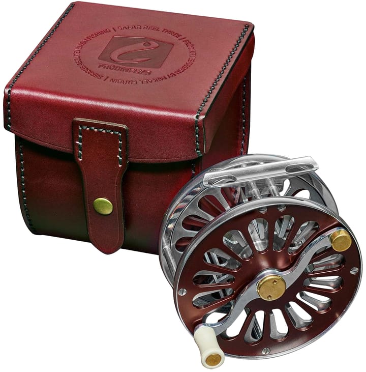 Frodin Flies Salar Burgundy Reel Frodin Flies