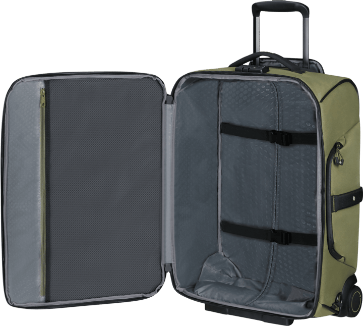 Samsonite Ecodiver Wheeled Duffle 55/20 Back Pack LTD Waxed Wasabi Samsonite