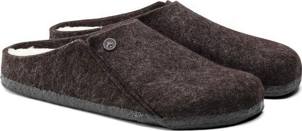 Birkenstock Zermatt Shearling Wool Felt Mocha Birkenstock
