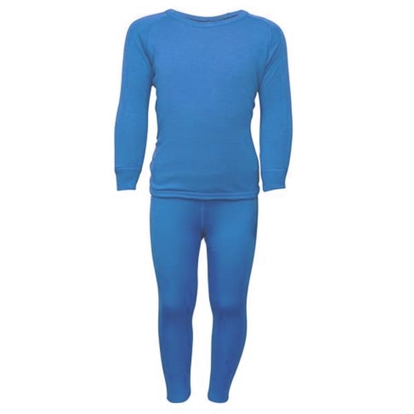 Brynje Kids Arctic Shirt/Longs Sky Blue Brynje