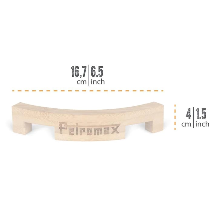 Petromax Lid Spacer For Dutch Ovens (2 Pieces) Bamboo Petromax