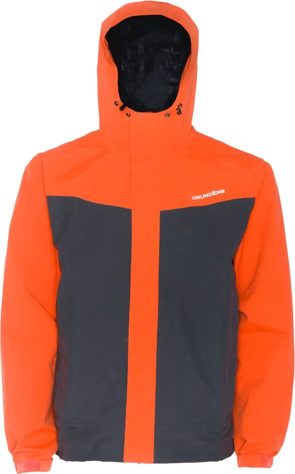 Grundéns Men's Full Share Jacket Orange/grey Grundéns