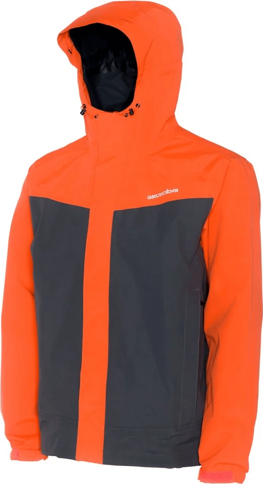 Grundéns Men's Full Share Jacket Orange/grey Grundéns