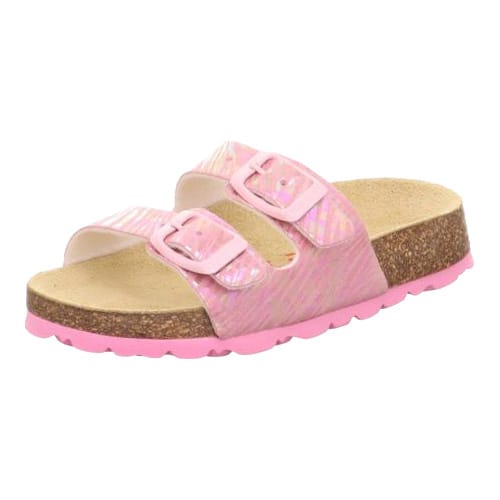 Superfit Kids' Fussbettpantoffel Pink