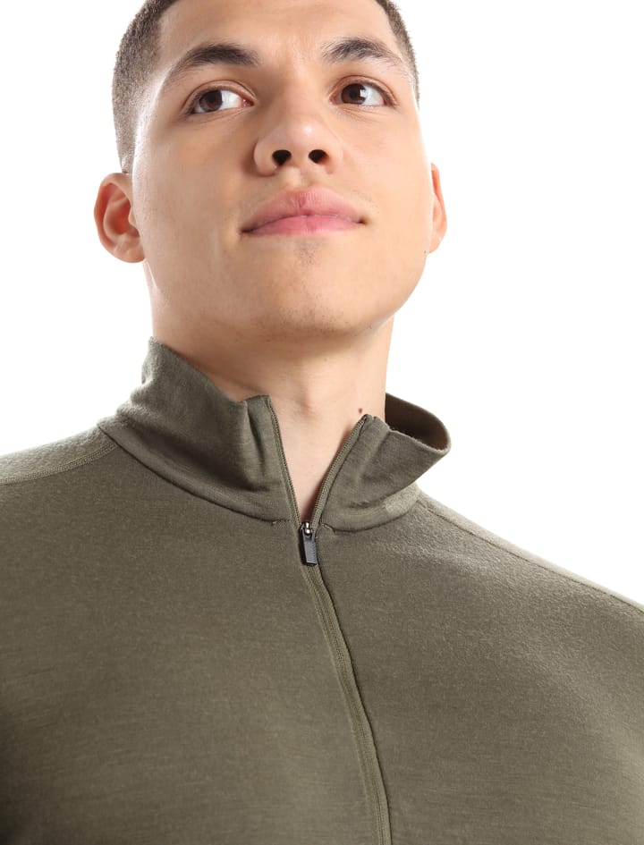 Icebreaker Men's 200 Oasis Longsleeve Half Zip Loden Icebreaker
