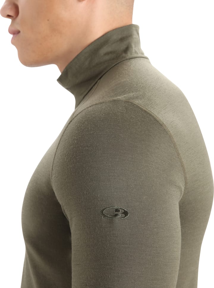 Icebreaker Men's 200 Oasis Longsleeve Half Zip Loden Icebreaker