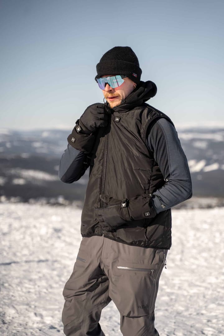 Heat Experience Men's HeatX Heated Everyday Vest  Black Heat Experience