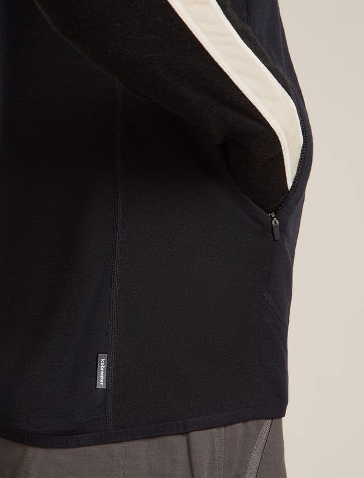 Icebreaker Men Merino Blend 300 Realfleece™ Descender Vest Black Icebreaker