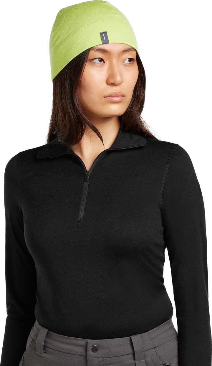 Icebreaker Unisex Merino 260 Ridge Beanie Peridot Icebreaker