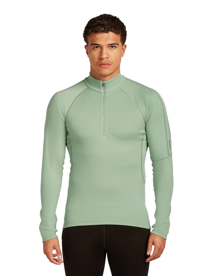 Men's Merino 300 MerinoFine™ Polar Longsleeve Half Zip Seaglass Icebreaker