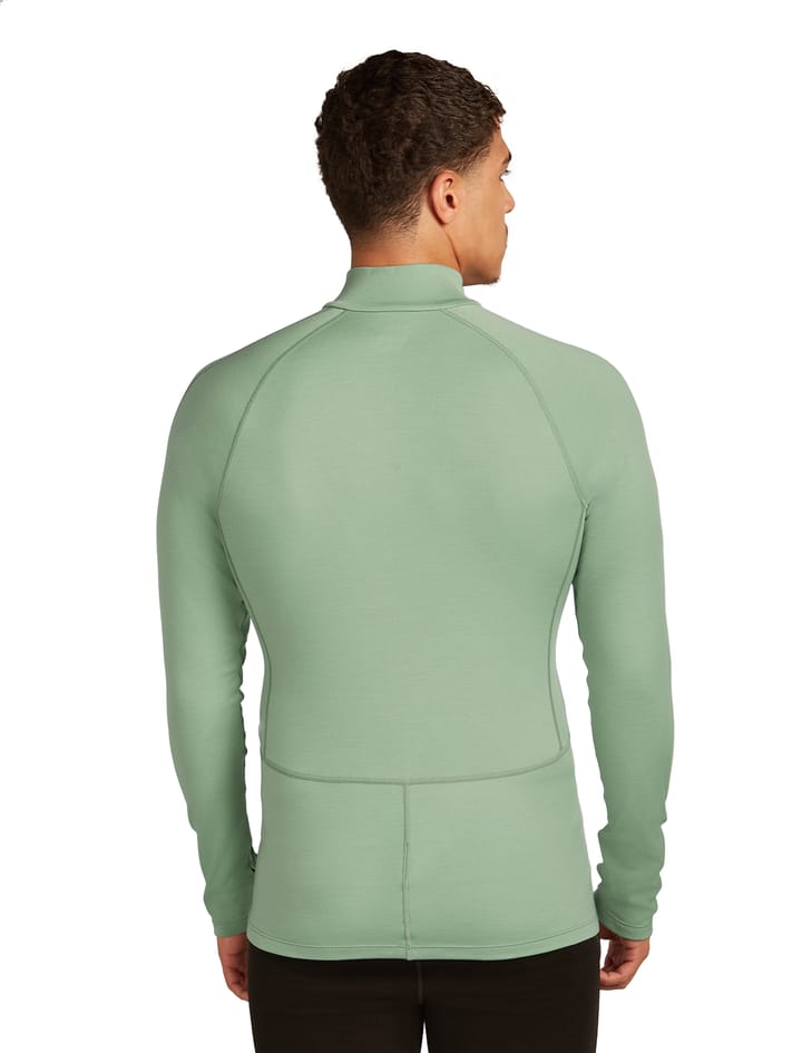 Men's Merino 300 MerinoFine™ Polar Longsleeve Half Zip Seaglass Icebreaker