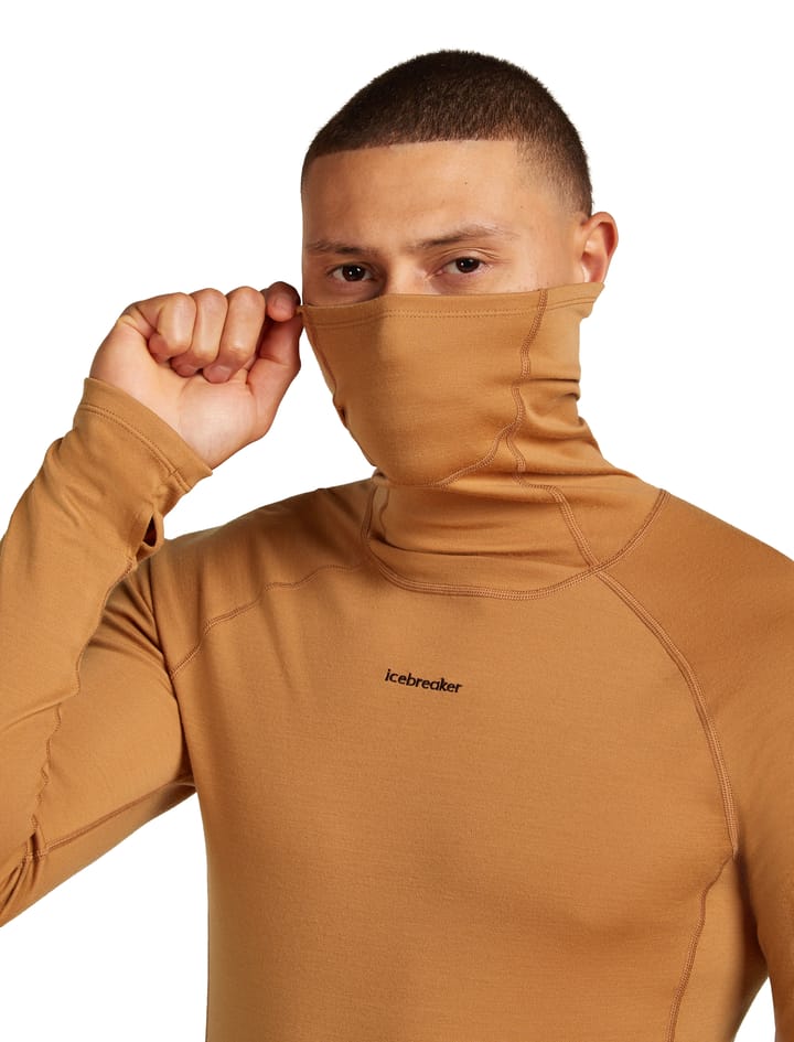 Men's Merino 300 Merinofine™ Polar Longsleeve Roll Neck Trail Icebreaker Men's Merino 300 Merinofine™ Polar Longsleeve Roll Neck Trail Icebreaker