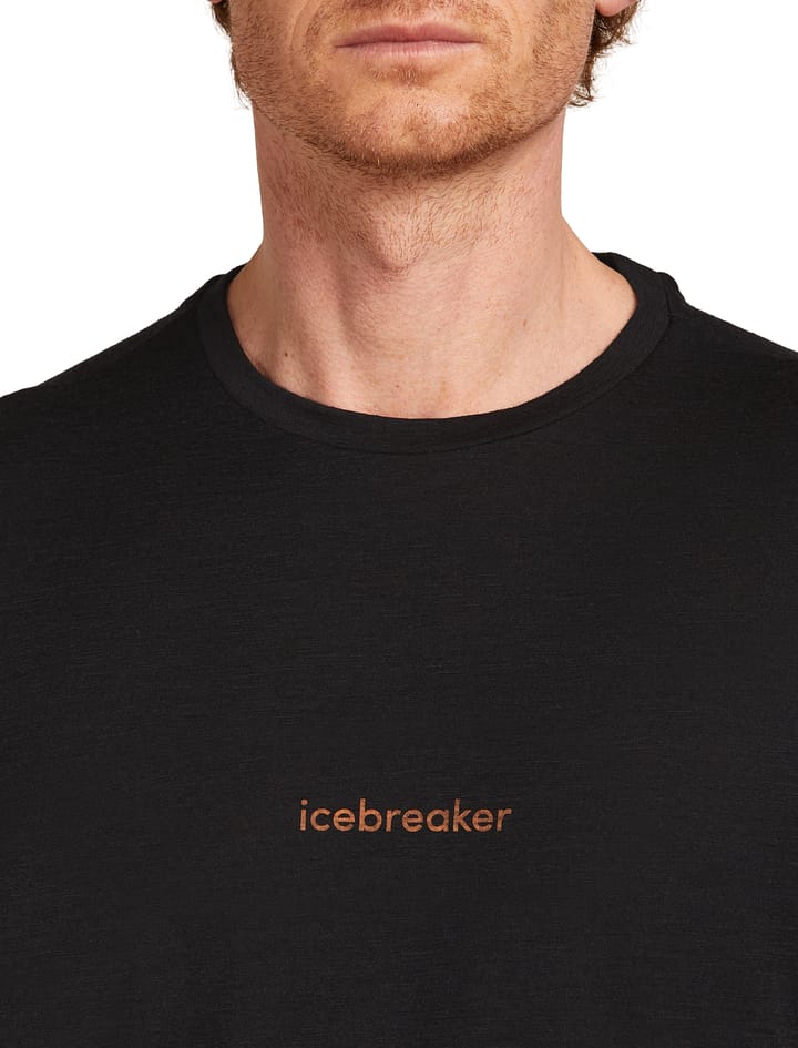 Icebreaker Men's Merino 150 Tech Lite Short Sleeve Scoop Tee 30th Anniversary Black Icebreaker Icebreaker Men's Merino 150 Tech Lite Short Sleeve Scoop Tee 30th Anniversary Black Icebreaker