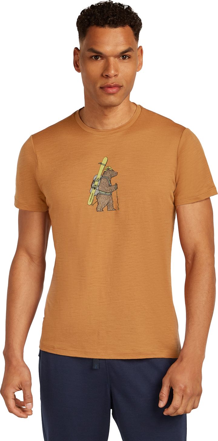 Icebreaker Men Merino 150 Tech Lite Ss Tee Bear Tour Trail Icebreaker Icebreaker Men Merino 150 Tech Lite Ss Tee Bear Tour Trail Icebreaker
