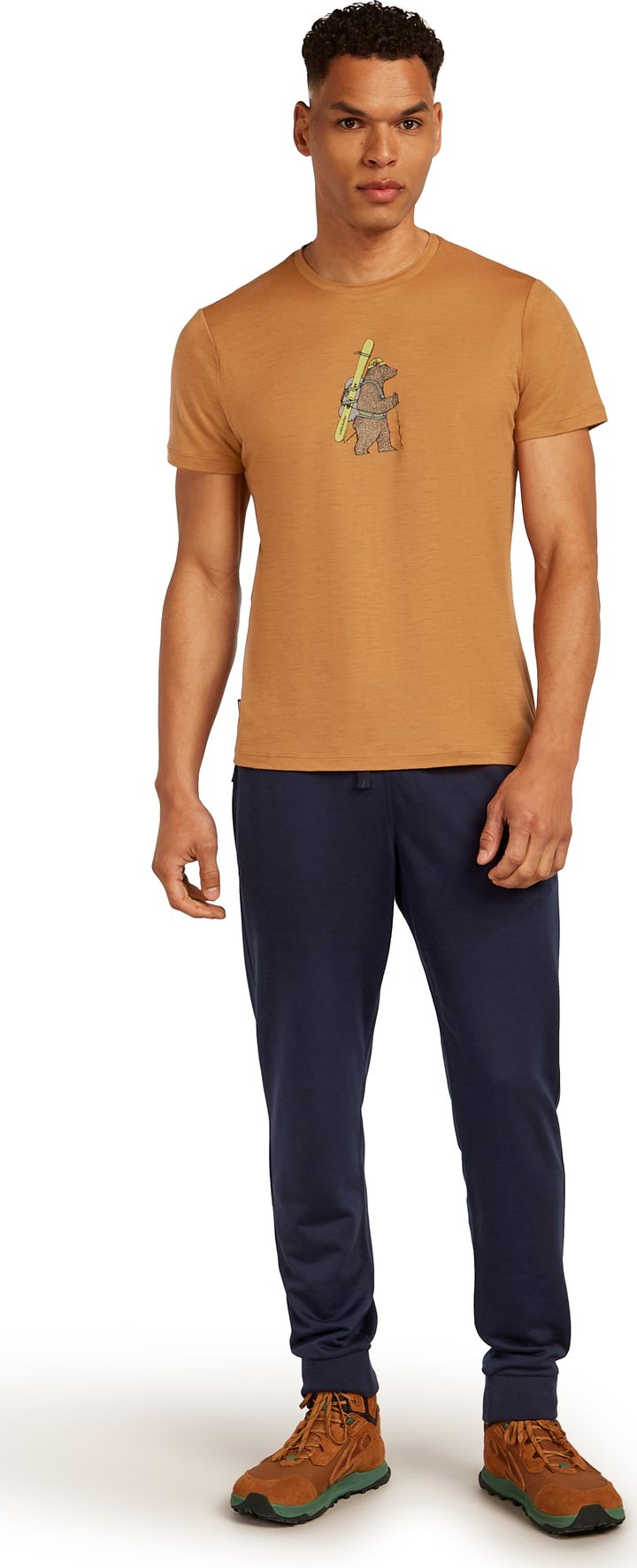 Icebreaker Men Merino 150 Tech Lite Ss Tee Bear Tour Trail Icebreaker Icebreaker Men Merino 150 Tech Lite Ss Tee Bear Tour Trail Icebreaker