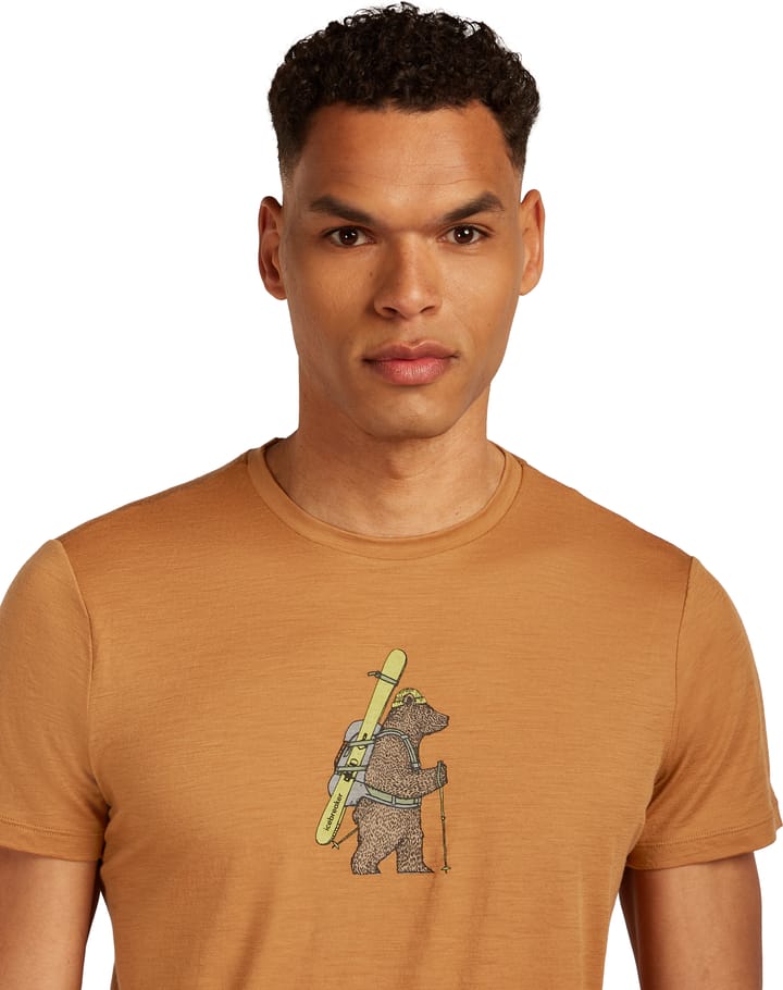 Icebreaker Men Merino 150 Tech Lite Ss Tee Bear Tour Trail Icebreaker Icebreaker Men Merino 150 Tech Lite Ss Tee Bear Tour Trail Icebreaker