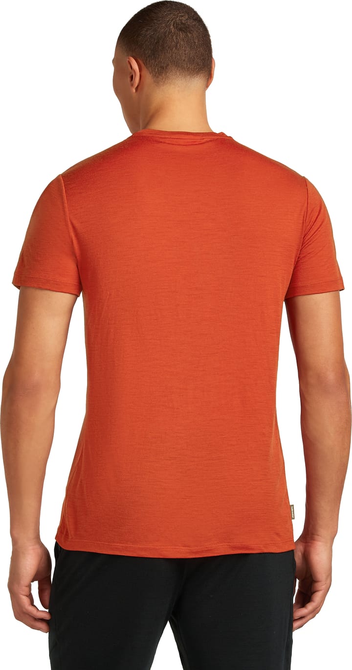 Icebreaker Men's Merino 150 Tech Lite Short Sleeve Tee Mountain Pulse Agate Icebreaker Icebreaker Men's Merino 150 Tech Lite Short Sleeve Tee Mountain Pulse Agate Icebreaker