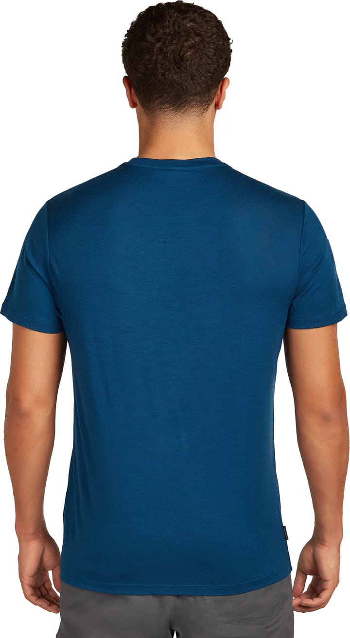 Icebreaker Men Merino 150 Tech Lite Ss Tee Snow Day Atlantis Icebreaker Icebreaker Men Merino 150 Tech Lite Ss Tee Snow Day Atlantis Icebreaker