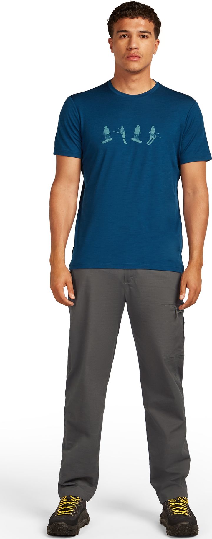 Icebreaker Men Merino 150 Tech Lite Ss Tee Snow Day Atlantis Icebreaker Icebreaker Men Merino 150 Tech Lite Ss Tee Snow Day Atlantis Icebreaker