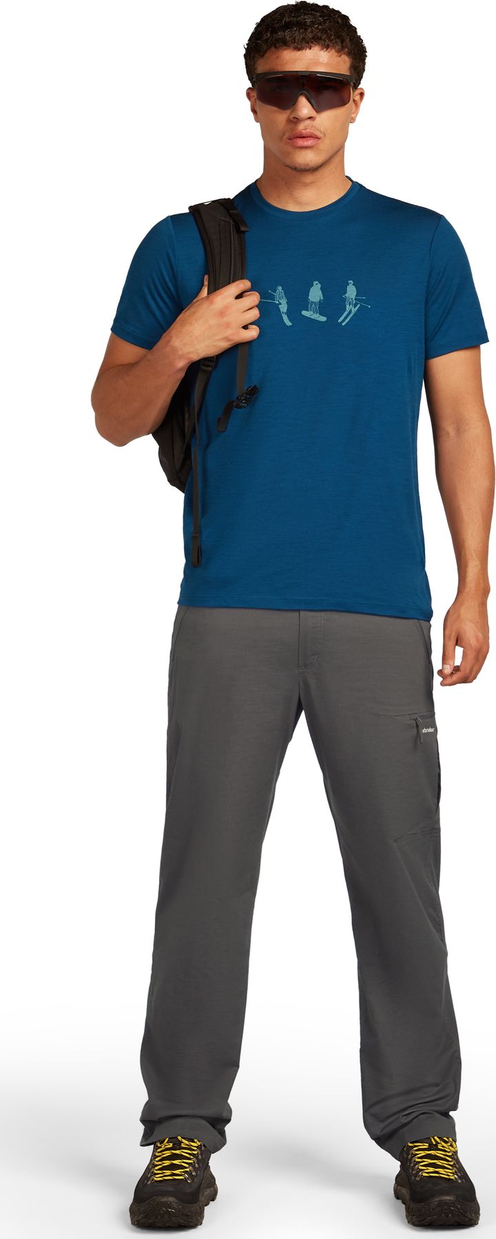 Icebreaker Men Merino 150 Tech Lite Ss Tee Snow Day Atlantis Icebreaker Icebreaker Men Merino 150 Tech Lite Ss Tee Snow Day Atlantis Icebreaker