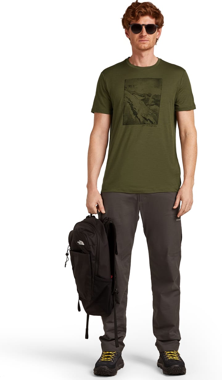Icebreaker Men Merino 150 Tech Lite Ss Tee Summit Loden Icebreaker