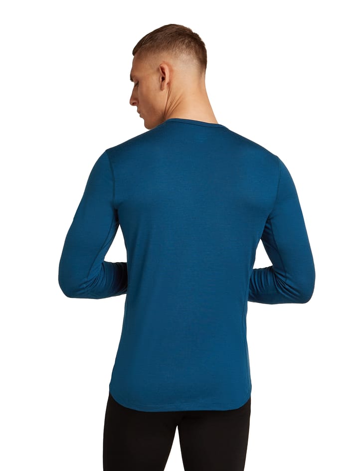 Icebreaker Men's 200 Oasis Long Sleeve Crewe Atlantis Icebreaker Icebreaker Men's 200 Oasis Long Sleeve Crewe Atlantis Icebreaker