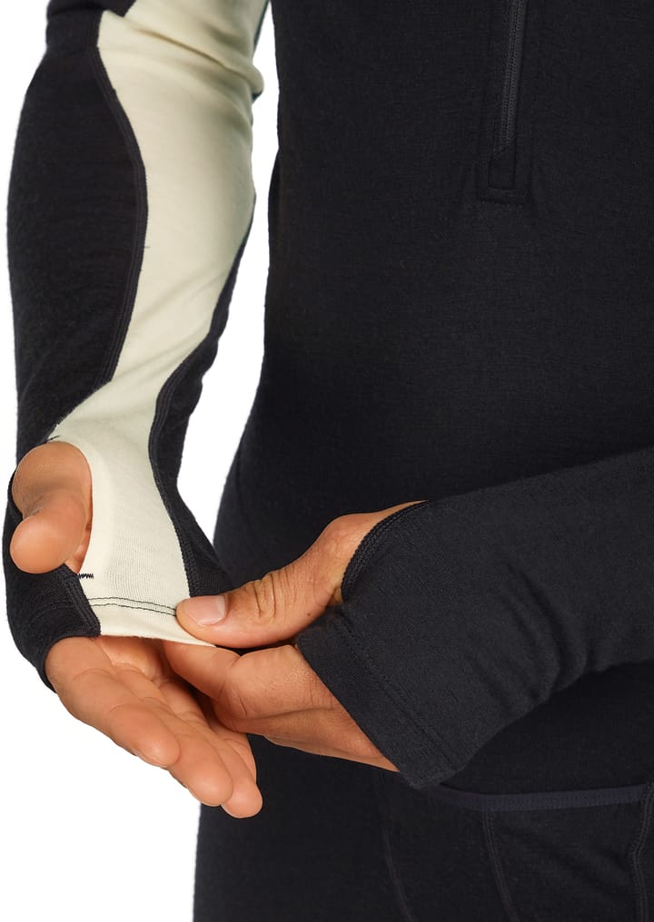 Icebreaker Men's Merino 200 Oasis+ Suit Black/undyed/cb Icebreaker Icebreaker Men's Merino 200 Oasis+ Suit Black/undyed/cb Icebreaker