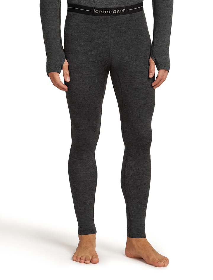 Icebreaker Men's Merino 260 Zoneknit Leggings Jet Hthr Icebreaker