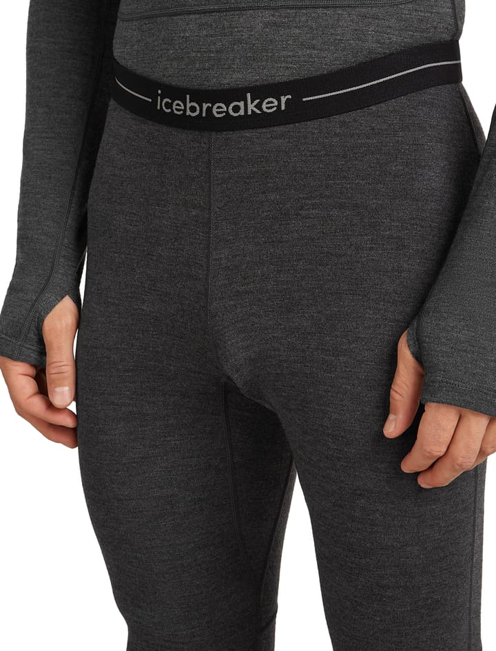 Icebreaker Men's Merino 260 Zoneknit Leggings Jet Hthr Icebreaker