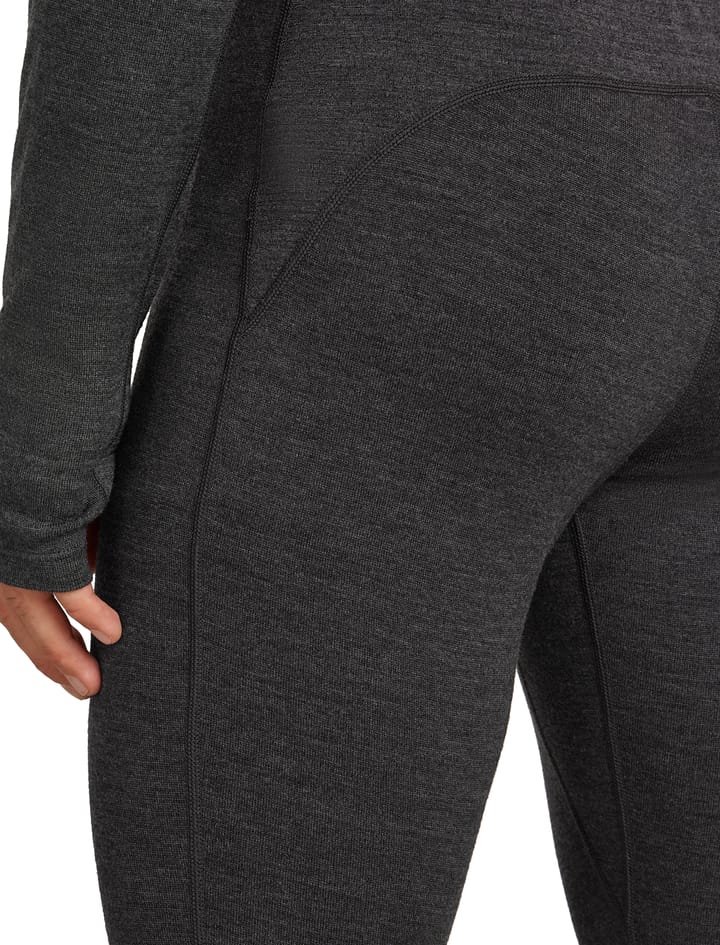 Icebreaker Men's Merino 260 Zoneknit Leggings Jet Hthr Icebreaker