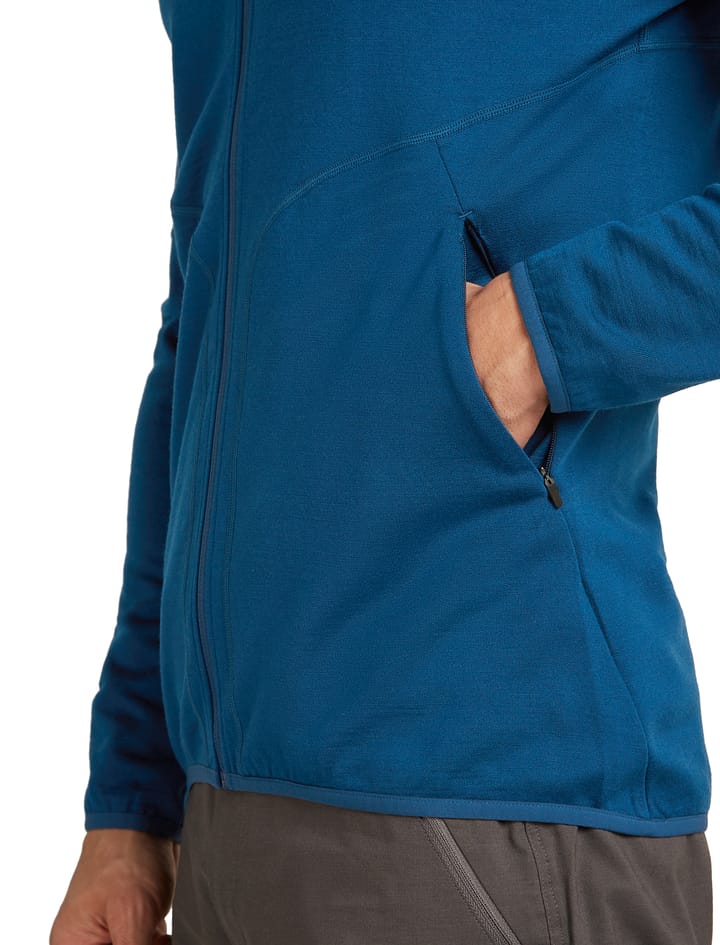 Men's Merino 560 Realfleece Elemental II Longsleeve Zip Atlantis Icebreaker Men's Merino 560 Realfleece Elemental II Longsleeve Zip Atlantis Icebreaker